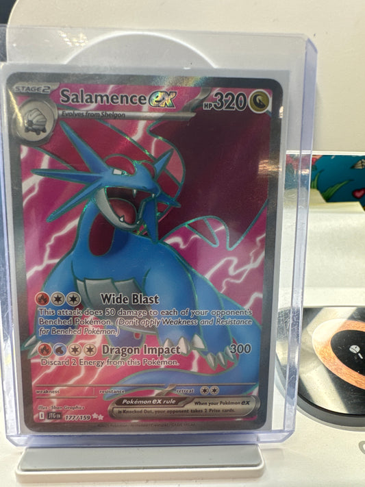 Salamence ex (Illustration Rare) – Pokémon TCG: Journey Together #177/159